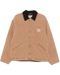 Carhartt - Og Detroit Corduroy-Collar Jacket - Lyst