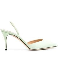Sergio Rossi - Pointed-Toe Stiletto-Heel Pumps - Lyst
