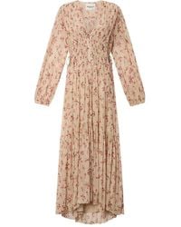 Isabel Marant - Briane Floral-Pattern Maxi Dress - Lyst