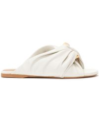 JW Anderson - Chain Twist Leather Sandals - Lyst