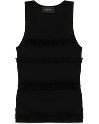 Simone Rocha - Ruffled Frilled Tank Top - Lyst