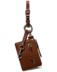 Miu Miu - Leather Keyring Charm - Lyst
