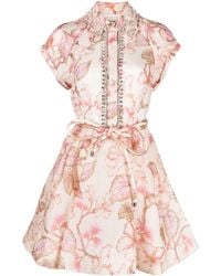 Zimmermann - Matchmaker Flip Floral-print Dress - Lyst