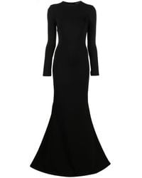 Balenciaga - Long-sleeved Jersey Gown - Lyst