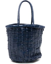 Dragon Diffusion - Bolso bombonera con diseño tejido - Lyst