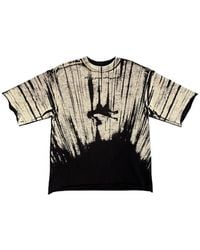 Astrum - Graphic-Print Raw-Cut T-Shirt - Lyst