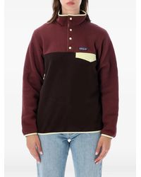Patagonia - Synchilla Snap-T Colour-Block Sweatshirt - Lyst