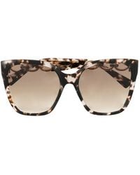 Moschino - Sonnenbrille Mit Oversized-Gestell - Lyst