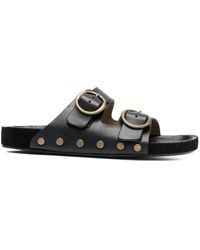 Isabel Marant - Stud-Embellished Buckled Sandals - Lyst