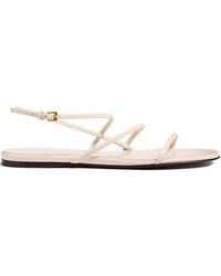 KHAITE - Sandali Loop Con Suola Piatta - Lyst
