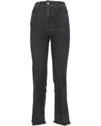 Jacob Cohen - Vaqueros con dobladillo deshilachado - Lyst