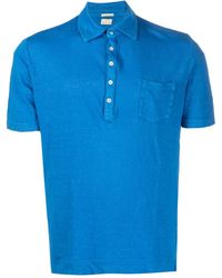 Massimo Alba - Slub-texture Linen Polo Shirt - Lyst