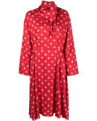 KENZO - Teddy Flower ドレス - Lyst