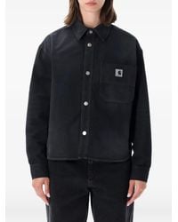 Carhartt - Georgia Logo-Patch Button-Up Shirt Jacket - Lyst