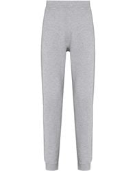 Sunspel - Cotton Tapered Track Pants - Lyst