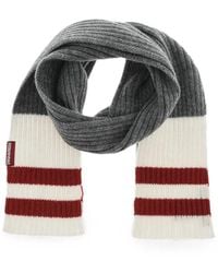 DSquared² - Bufanda De Canalé A Rayas - Lyst