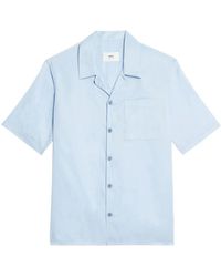 Ami Paris - Front Pocket Short Sleeve Shirt - Lyst