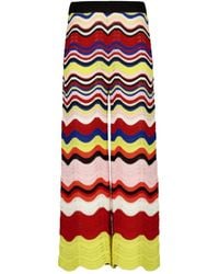 La DoubleJ - Broek Met Chevron Patroon - Lyst