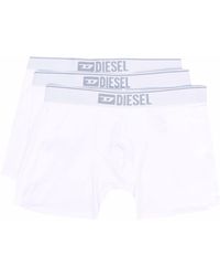 DIESEL - Umbx-Damien Boxer Briefs (Pack Of Three) - Lyst