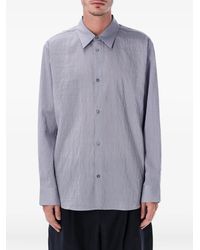 Studio Nicholson - Striped Buttoned Shirt - Lyst