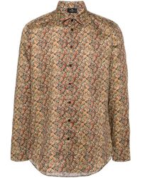 Etro - パームツリープリント シャツ - Lyst