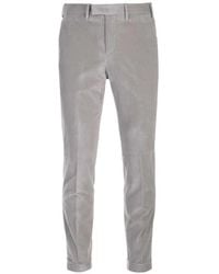 PT Torino - Master Corduroy-Velvet Trousers - Lyst