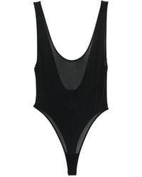 Wardrobe NYC - Sheer Tank Bodysuit - Lyst