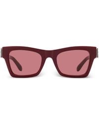 Ferragamo Eyewear - Rectangular-Frame Sunglasses - Lyst