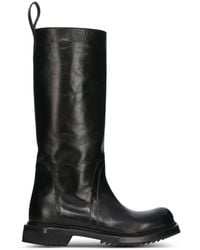 Rick Owens - Cyclops Leather Knee-High Boots - Lyst