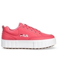 Fila - Flatform Logo-Detail Sneakers - Lyst