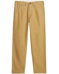 Fortela - Cotton Button Fastening Chino Trousers - Lyst