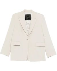 Pinko - Jackets Blacks And Greys - Lyst