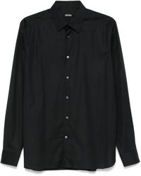ZEGNA - Popeline Overhemd - Lyst