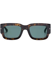 DSquared² - Hype Rectangle Sunglasses - Lyst