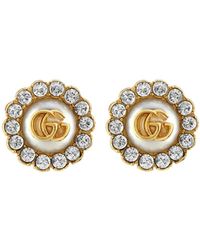 Gucci flora earrings Gucci Multicolour in Metal - 33521617