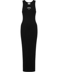 Moschino - Cotton Midi Dress - Lyst
