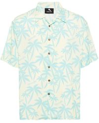 Mauna Kea - Hemd mit Palmen-Print - Lyst