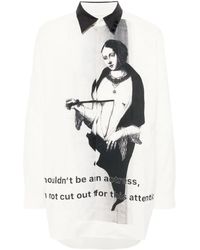 Yohji Yamamoto - Puncture M A-Stabbing Shirt - Lyst