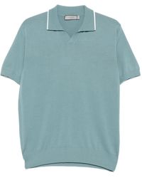 Canali - Cotton T-Shirt - Lyst