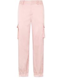 Philipp Plein - Satin Patch-Pocket Cargo Pants - Lyst