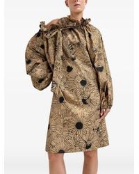 Essentiel Antwerp - Floral-Print Mini Dress - Lyst