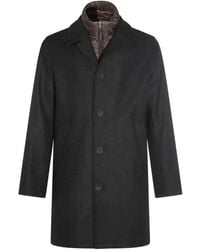 Herno - Mantel mit abnehmbarem Futter - Lyst