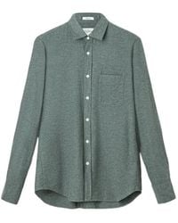 Hartford - Storm Flannel Shirt - Lyst