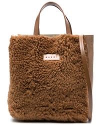 Marni - シアリング ハンドバッグ - Lyst