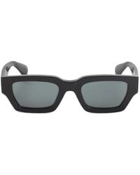 Jil Sander - Rectangle-Frame Sunglasses - Lyst