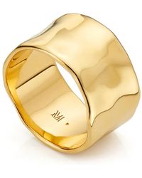 Monica Vinader - Siren Muse Wide Ring - Lyst