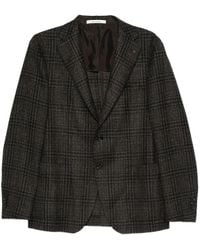 Tagliatore - Checked Blazer - Lyst