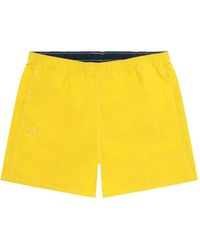 Aape By A Bathing Ape - Logo-Print Elasticated-Waist Shorts - Lyst