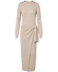 Isabel Marant - Jozira Fine-Knit Maxi Dress - Lyst