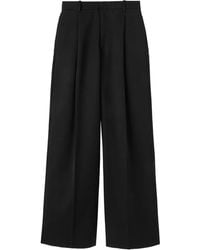Jil Sander - High-Waisted Tailored Wool Trousers - Lyst